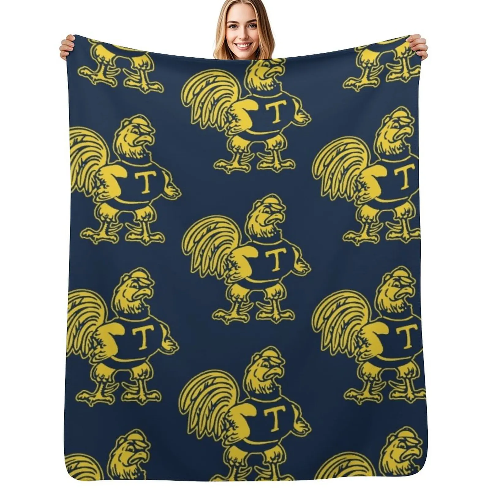 

Trinity B Logo Throw Blanket Single Cute manga Flannels Blankets
