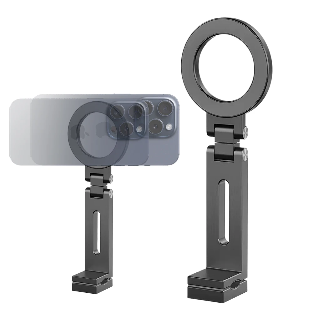 

Airplane Phone Holder with 360 Degree Rotation Magnetic Phone Mount Adjustable Foldable Cell Phone Stand for Flying