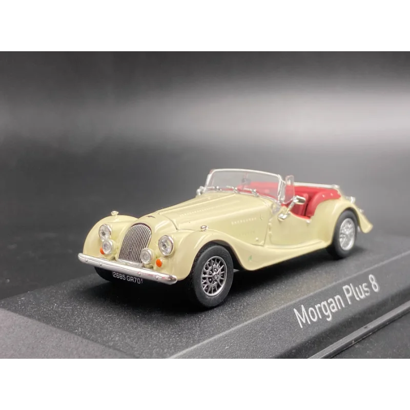 

Diecast Norev 1/43 Scale Morgan Plus 8 British Alloy Car Model Collectible Toy Gift Souvenir Display Ornament