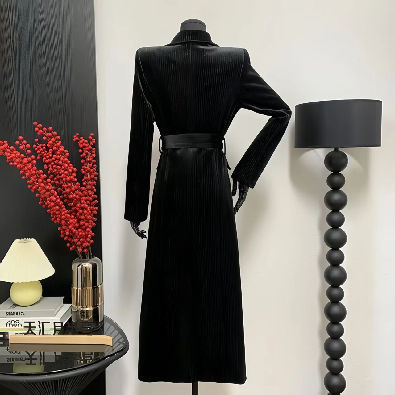 Adjustable Waist Windbreaker Coat 2026 Autumn/Winter New Trench Coat,Women's Coat,English style Overcoat