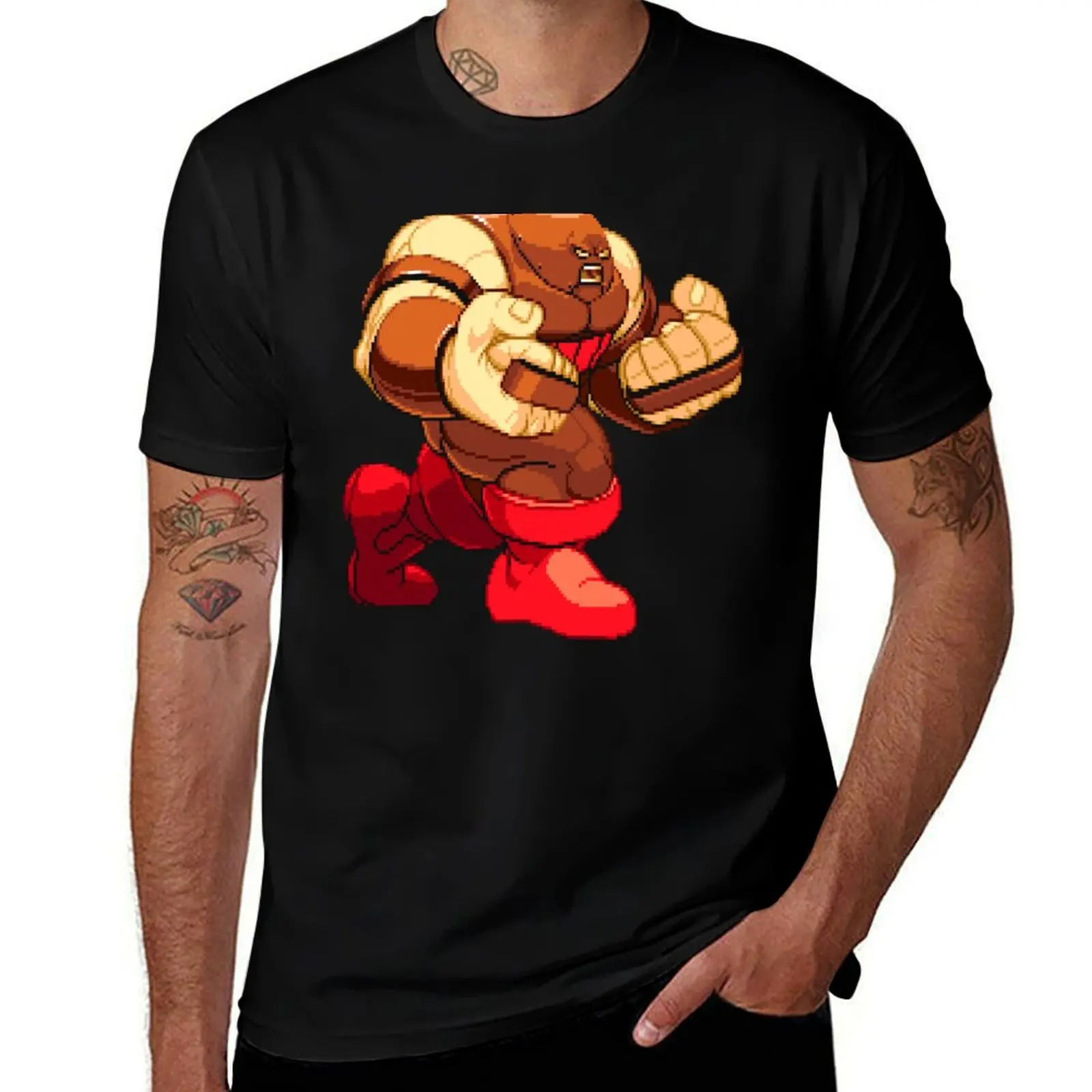 

Juggernaut Stance MvC2 T-Shirt cotton tshirt 100% t shirts for man pack white t shirts cotton 100% T-shirt