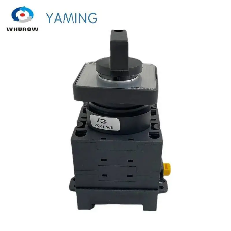 DIN السكك الحديدية شنت الأسود الروتاري العالمي 3 موقف كام التبديل دليل الاستخدام الصناعي 3 أقطاب 32A 12 محطة YMW42-32/3 #4