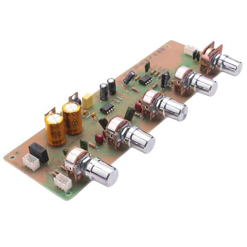 

1 Piece Hifi Audio Preamplifier Board 2.0 Midrange Treble Balance Adjustable Audio Preamp Board With Tone Control