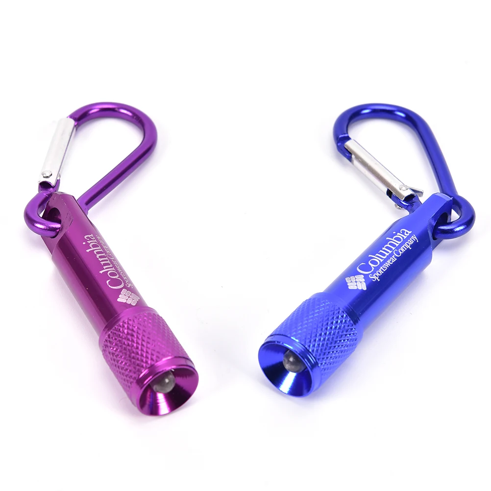 مصباح يدوي صغير سلسلة المفاتيح LED جيب الشعلة ضوء مصباح يدوي