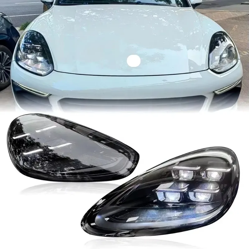 For 958 2011-2018 958.1 958.2 Upgrade 2024 LED Matrix Headlights Assembly Front Head Lights Car Lamp Accessory