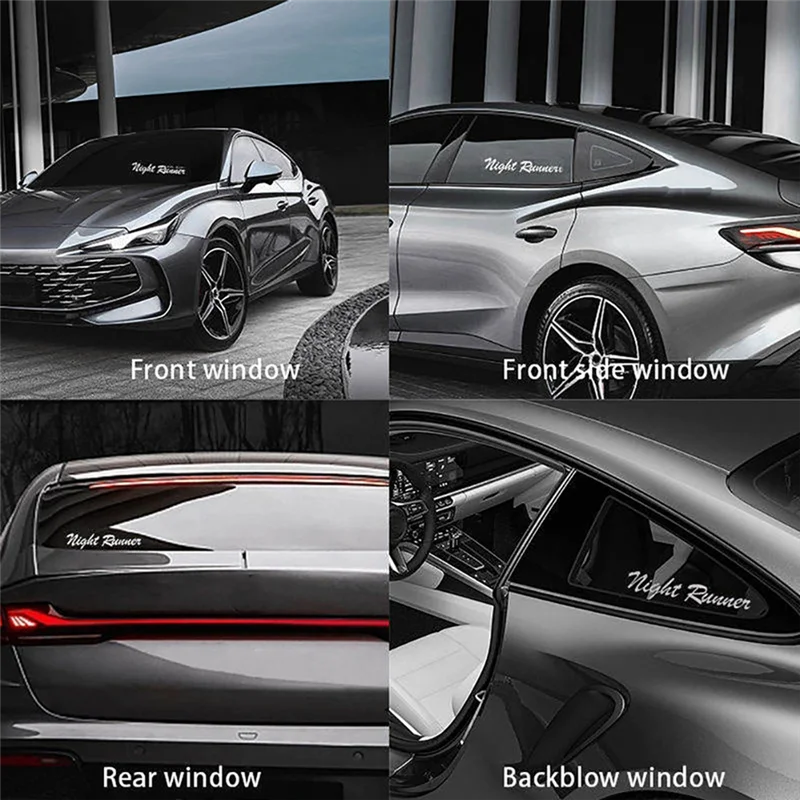 

Classy-Windshield Night Runner Car LED Light Window Stickers For JDM Glow Panel Decoration Accessories