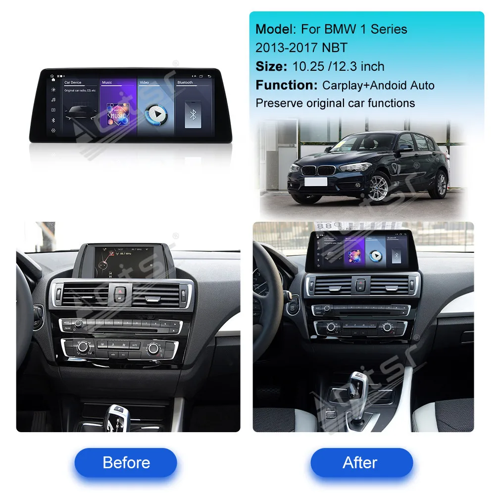 For BMW 1 Series 2013-2017 NBT Touch Screen 12.3
