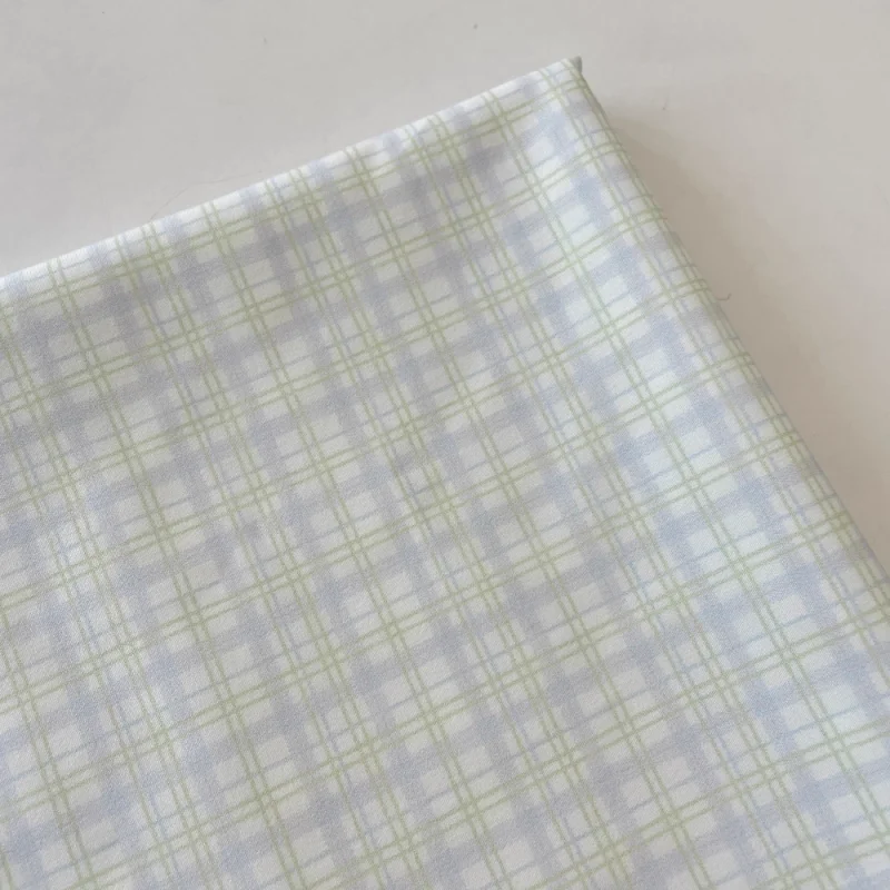 

Ins style purple checkered fabric for handmade diy dress, clothing, tablecloth, throw pillow, shirt polyester fabric