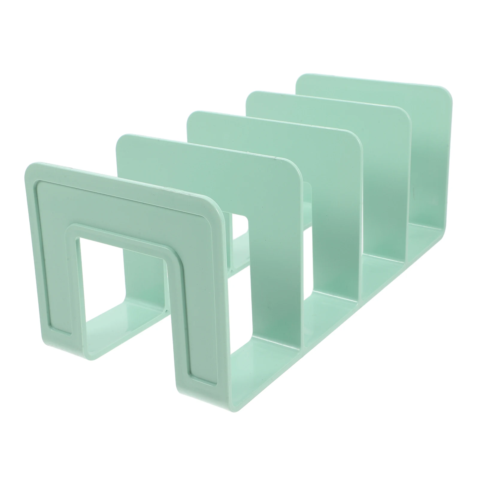 

Bookshelf Bookend Divider Office Bookshelves Large Capacity Multicompartment Design Rounded Corners Stable Secure Magazine Rack