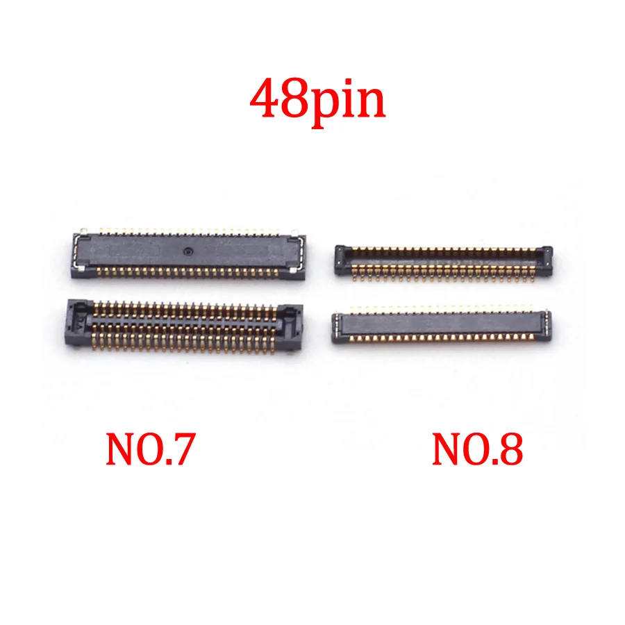 5Sets 40 78 Pin USB Charging FPC Connector For Samsung A10 A20 A30 A40 A31 A53 A70 A30s A41 A12 A32 A42 A52 A72 A73 LCD Screen