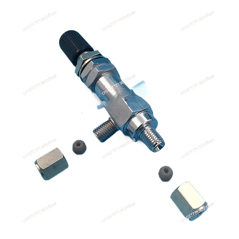 Needle Valve Precision Gas Needle Valve Flow Control Valve Z-X-F-1 Inner Hole 3/6mm Chromatography Accessories 1/8