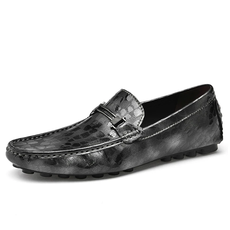 Lente Herfst Heren Loafers Schoenen Luxe Lederen Loafers Mannen Lofer Schoen Big Size Mocassins Hombre 46 47 Dropshipping