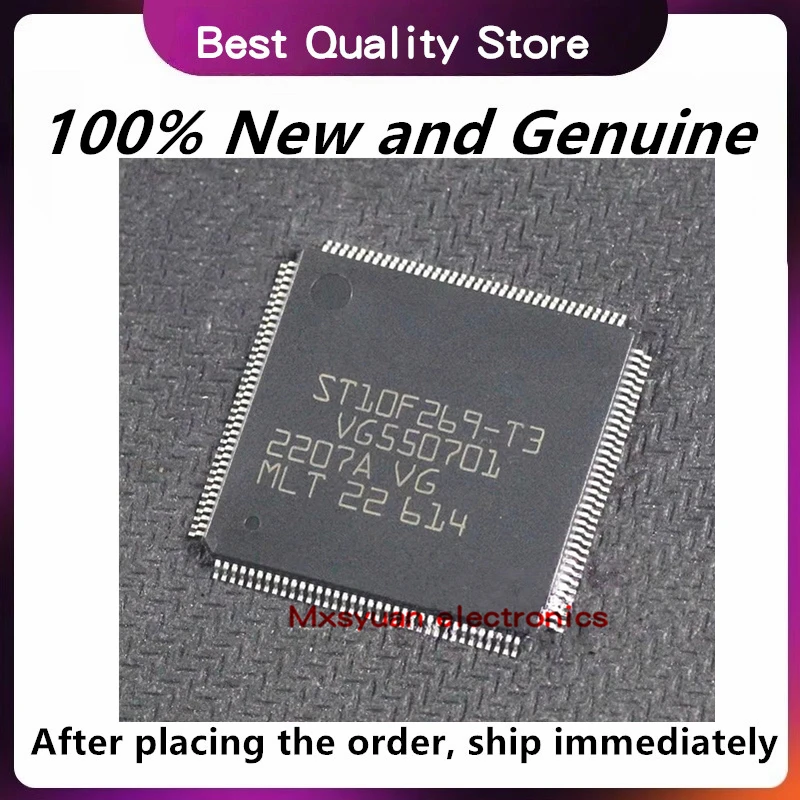 1pcs~5pcs/LOT ST10F269-T3 QFP-144 New original In stock