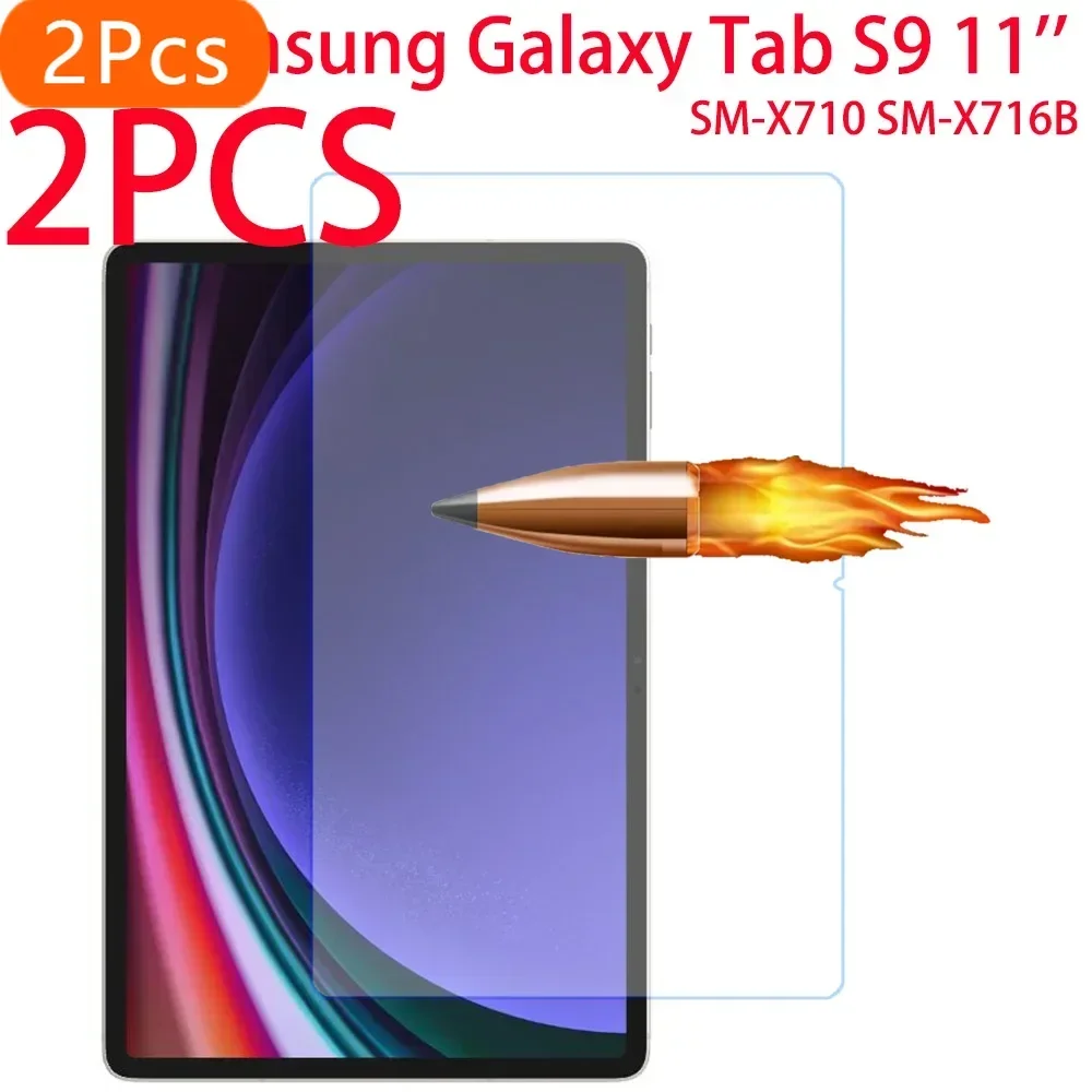 

Защитная пленка из закаленного стекла для Samsung Galaxy Tab S8 Ultra Plus S6 Lite S7 Fe A7 Lite A8 S9, аксессуары для планшетов, пленка из 2 шт.