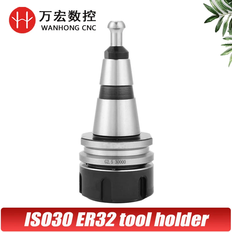 High Precision Balanced ISO30 ER32 CNC Collet Chuck Woodworking Tool Holder for Lathe Machine Milling