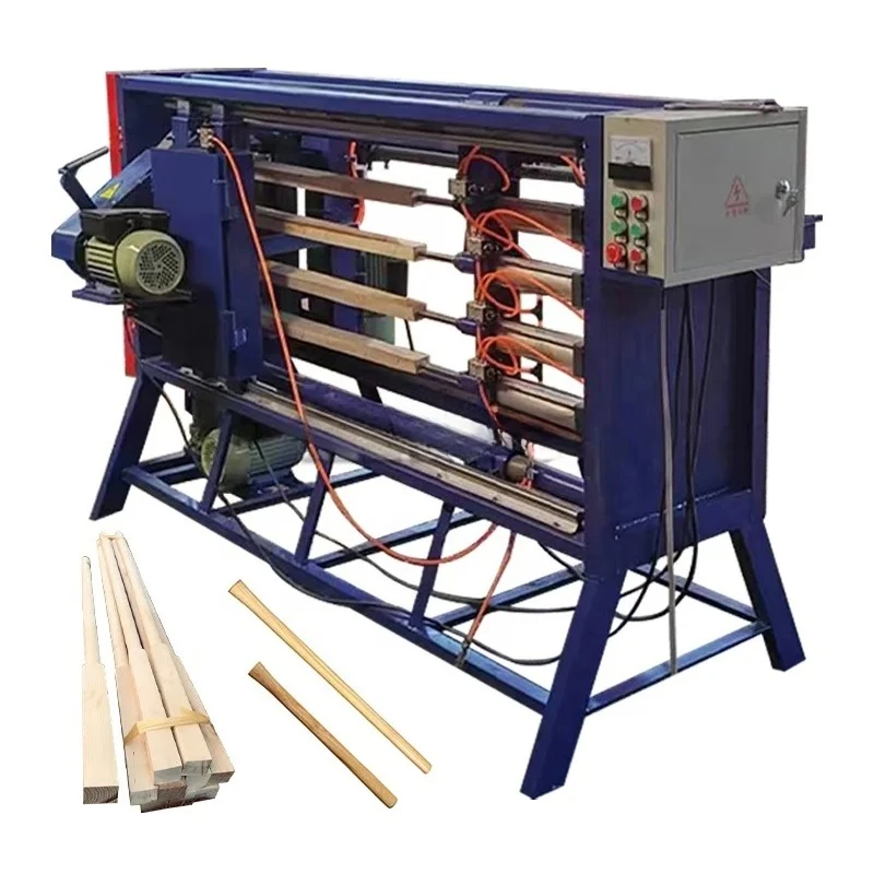 Automatic Shovel Handle Making Machine / Wooden Handle Making Machine / Hoe Handle Making Machine