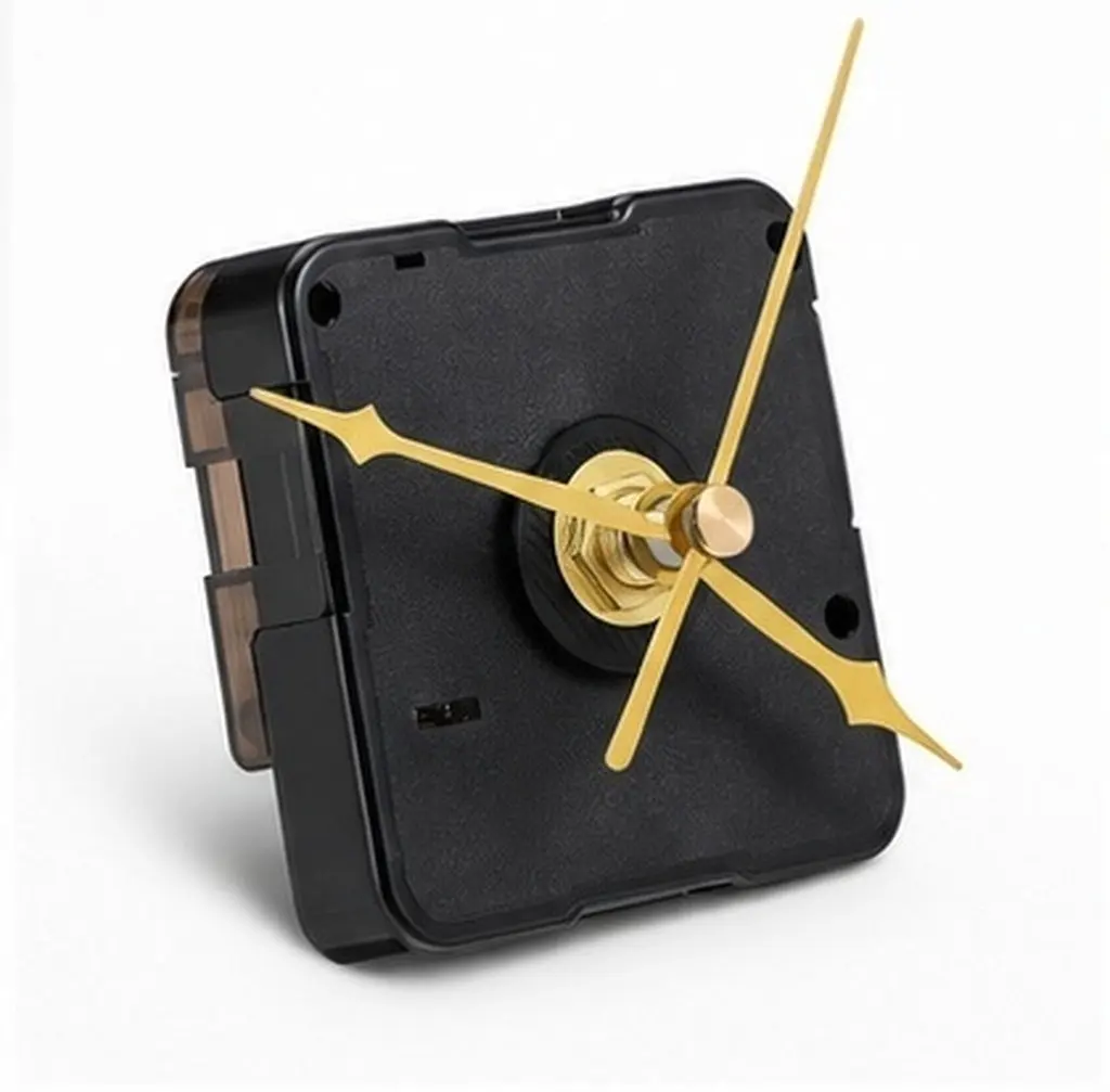 1Set Clock Movement for Replacement Plastic DIY Wall Clock Mechanism Kit Quiet Quartz Movement Easy Installation Compatible with