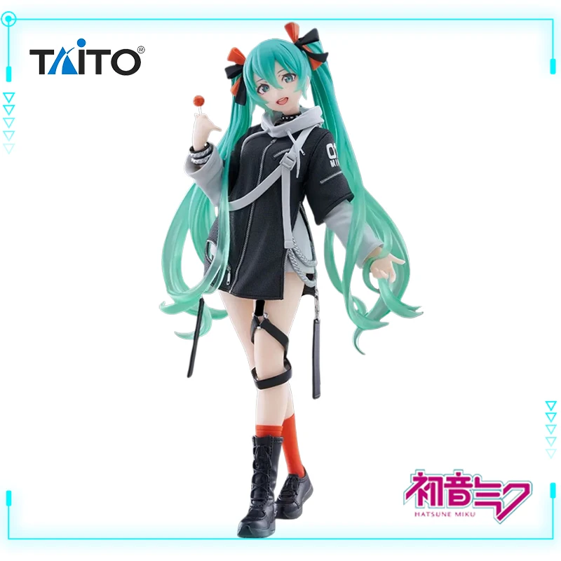 taito-original-genuine-vocaloid-singer-hatsune-miku-fashion-figure-punk-ver-18cm-collection-model-toy-figures-christmas-gifts