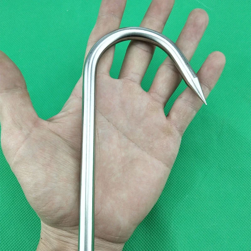 S-shaped stainless steel hooks for hanging pork, mutton, duck chicken