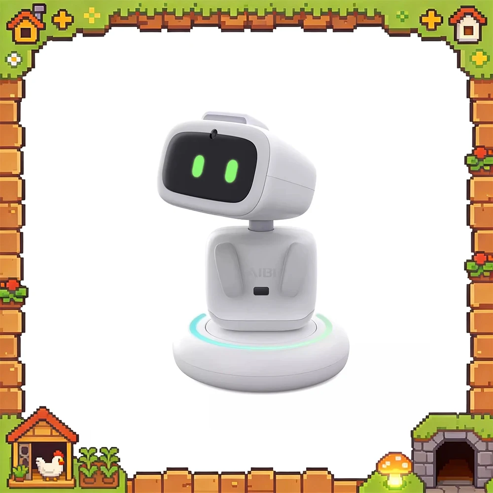 Aibi LivingAI Smart Robot Companion Robot Social Emotional Interaction Facial Identification Wireless Indoor Intelligence Gifts