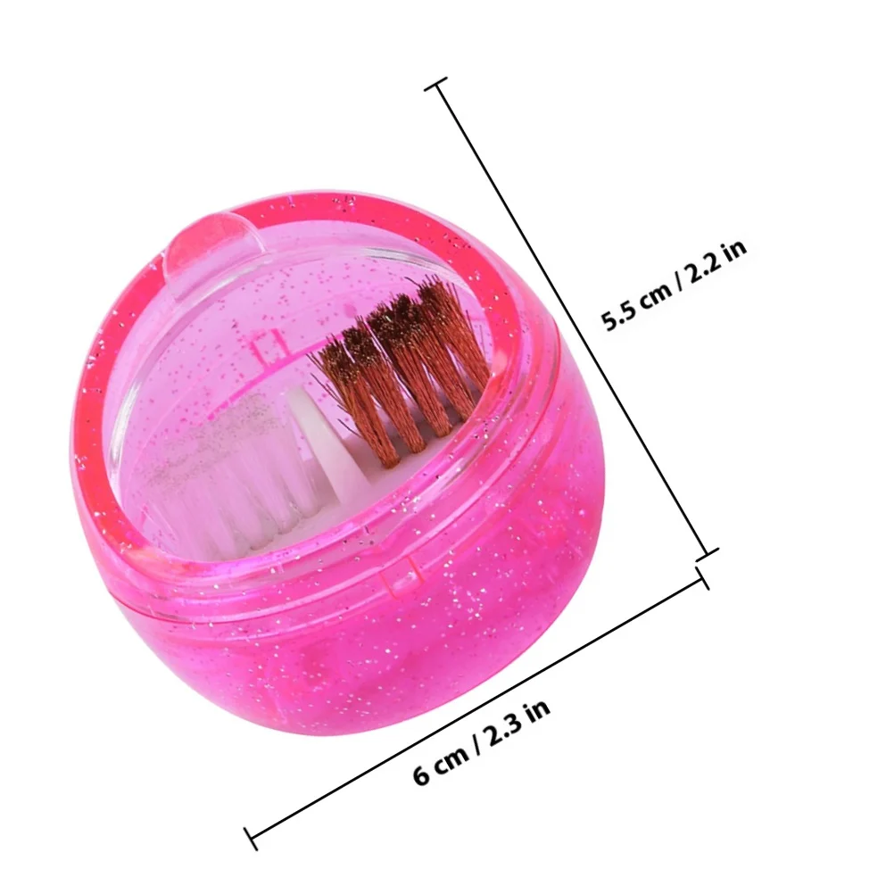2Pcs Nail Art Supplies Drill Bit Cleaner Brush Manicure Tool Accessory Reusable Long Time to Use Manicure Drill Bit Cleaning Box