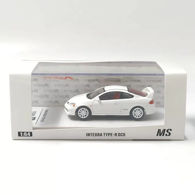 Diecast 1:64 Scale INTEGRA TYPE-R Alloy Car Model Static Display Collectible Toy Gift Souvenir Decoration