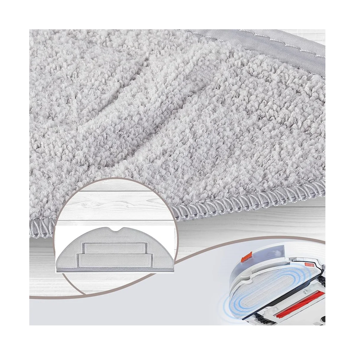 

Высокое качество для S8 S8 PLUS S8 + S8 Pro Ultra G20, детали, вибрирующая ткань для швабры с двойной вибрацией