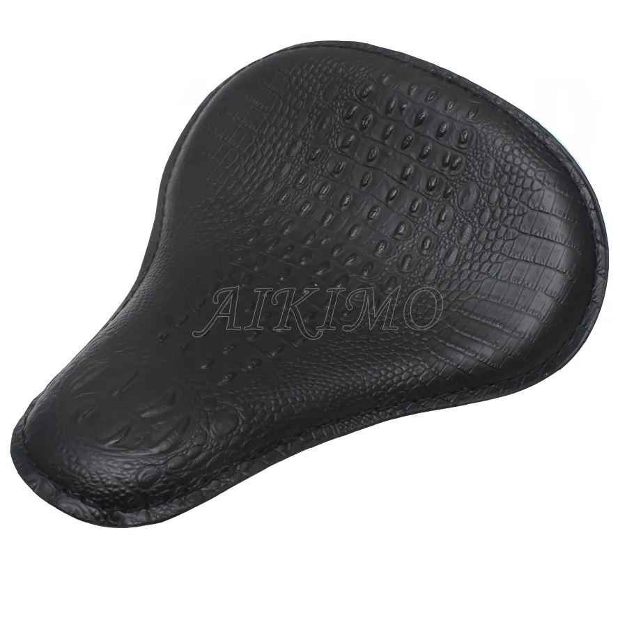 Bobber Motorcycle Seat Retro Leather Solo Seat or Spring Bracket For Harley Sportster Chopper Custom Honda Yamaha