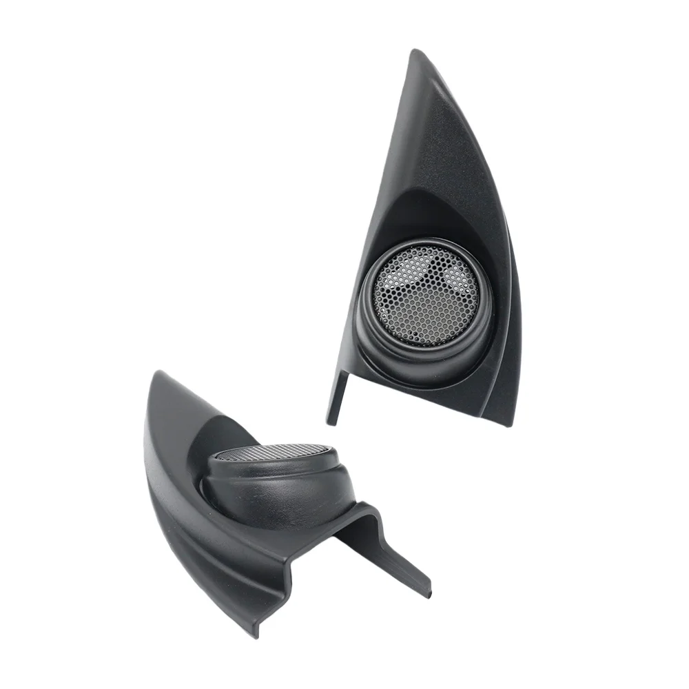 2PCS For Honda Crider 2013-2018 Car Tweeter Refitting Audio Door Angle Gum Speaker Cover Boxes Mounts