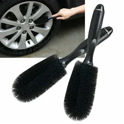 Brosse à poils souples en alliage pour roues de voiture, outil de nettoyage de livres, lavage de voiture