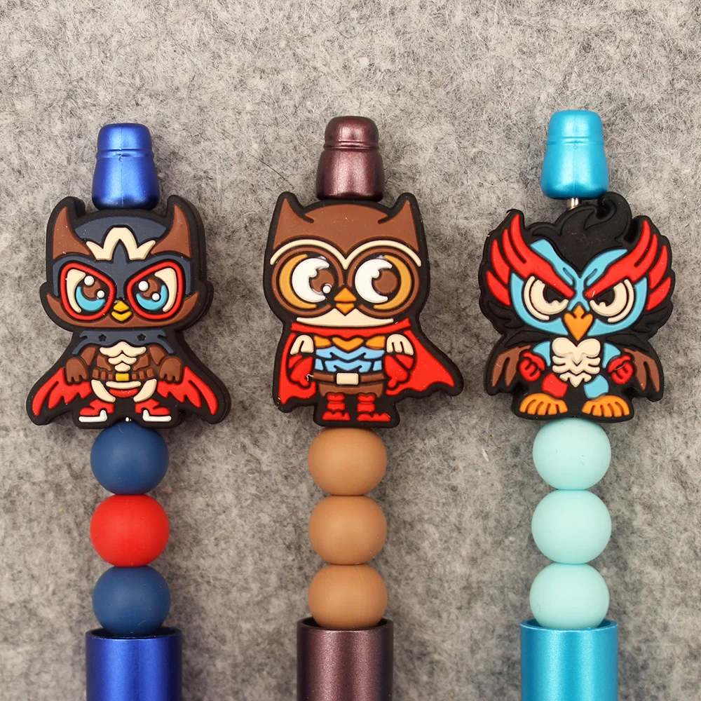 Creative Funny Cos Owl Style DIY Ballpoint Pen Boy Girl Student School Hospital Men Women Nurse Ball Pen