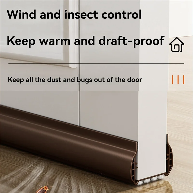 SYW-Door Draft Stopper For Bottom Seal Dust And Noise Insulation Weather Stripping  Draft Guard Insulator Sealing Strip