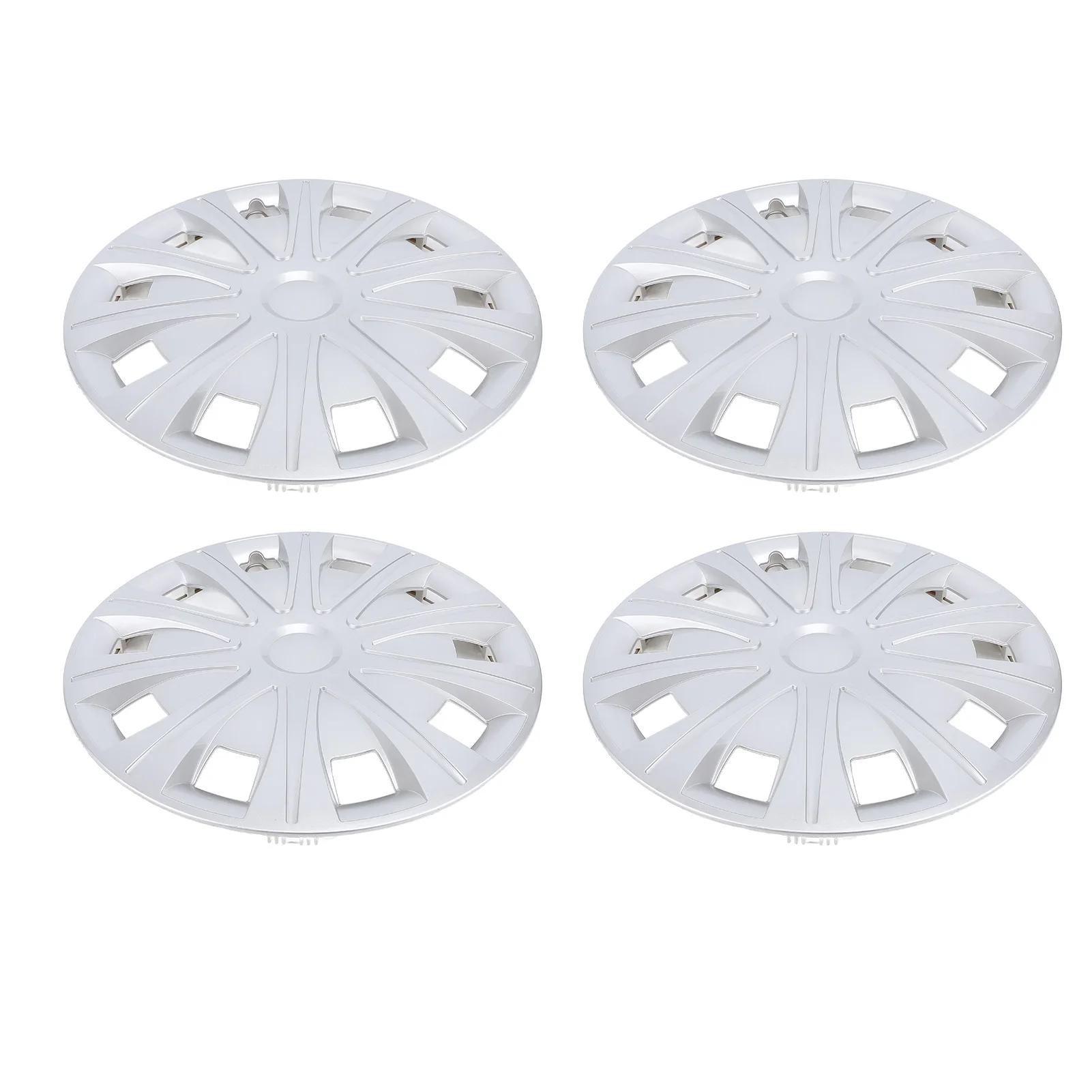 

4Pcs 17 Inch Hubcap Wheel Cover Snap On Impact Resistant Wheel Rim Cover Universal for Focus Transit Connect