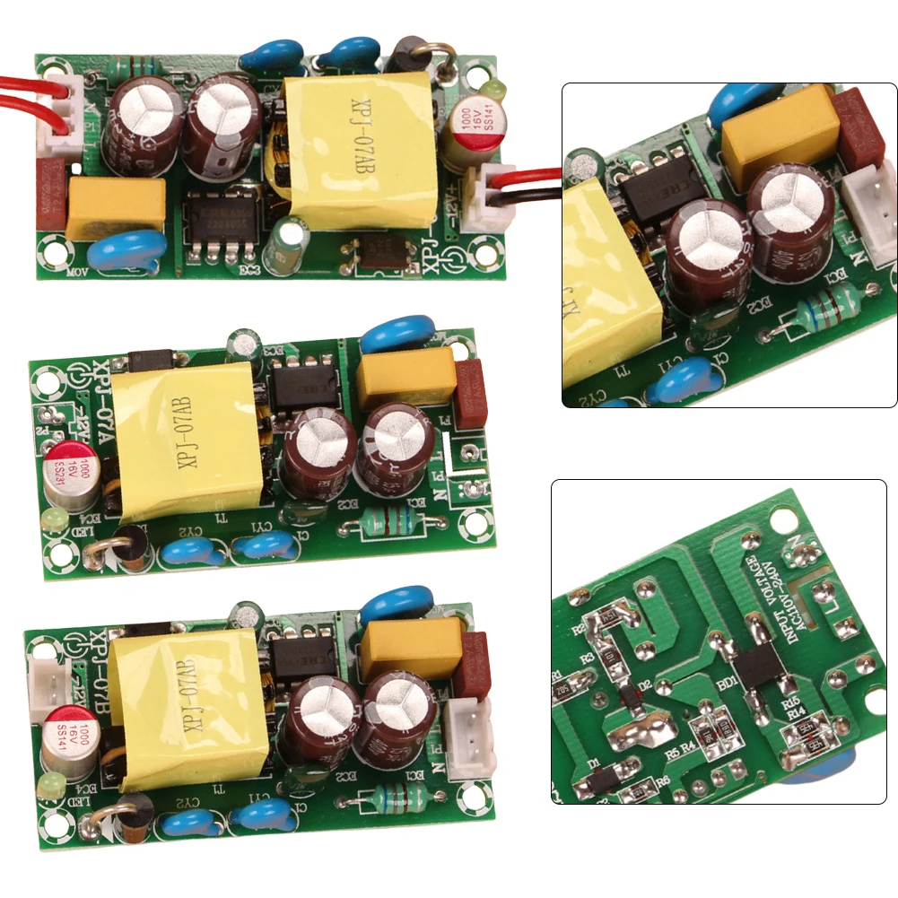12V Power Supply Module for For home/Industry 220V Input for XPJ 07A/07B Compact Design with User Friendly Interfaces