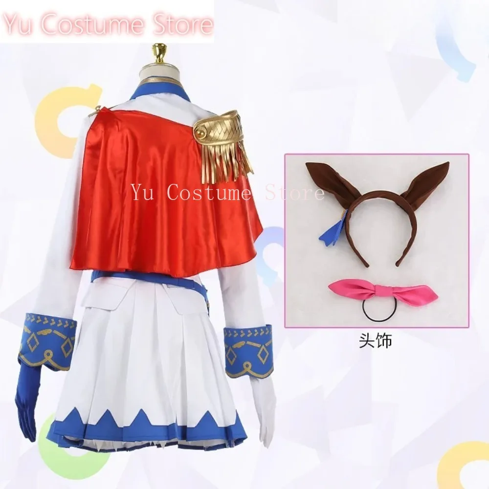 

Yu Costume Store Uma Musume Pretty Derby Tokai Teio Uniform Skirt Cosplay Costume - School Idol Festival