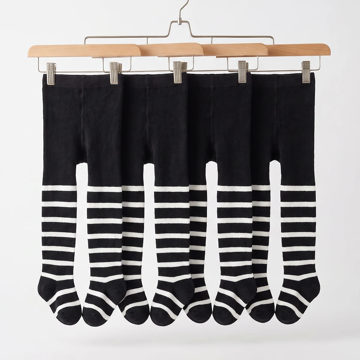 4 PCS  baby toddler leggings Children Girl Kid Tights for Casual, Kids' tights suitable for School & Layering