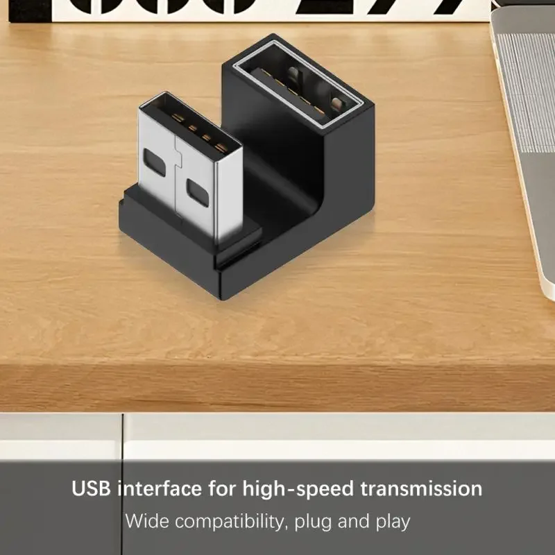 USB-адаптер A Revolution Женский U-образный колено для прямого и обратного направления, ноутбук, адаптер USB3.0 «папа-мама»