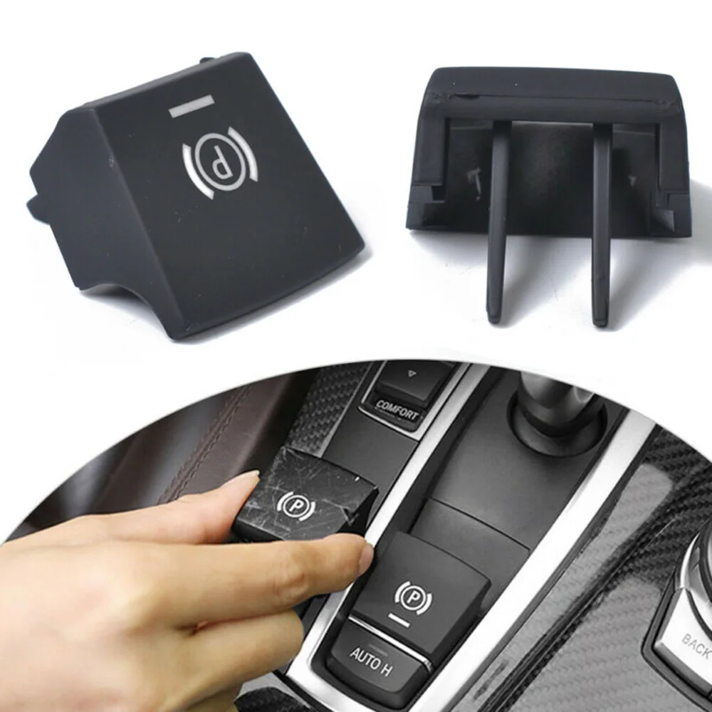 

Decal Parking Button Cover Switch Trim Auto Brake For BMW 5 6 X3 X4 F10 F11 F06 2009-13 61316822518 New Portable