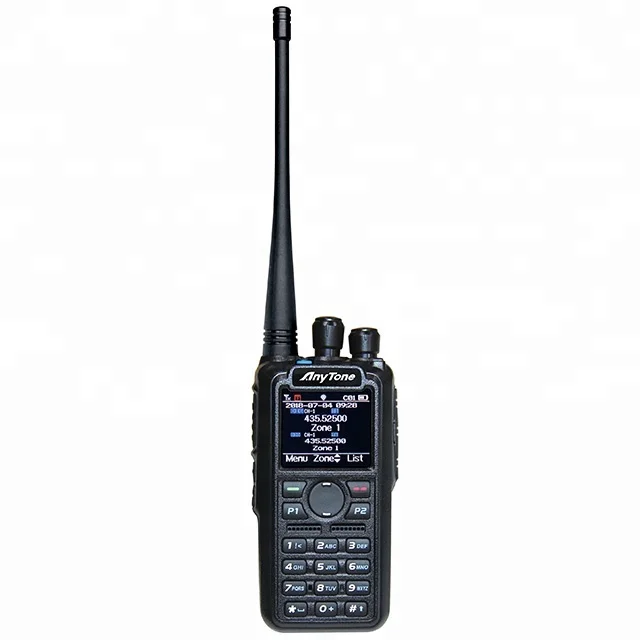 Anytone AT-D878S Single band DMR handheld two way radio with GPS digital walkie talkie