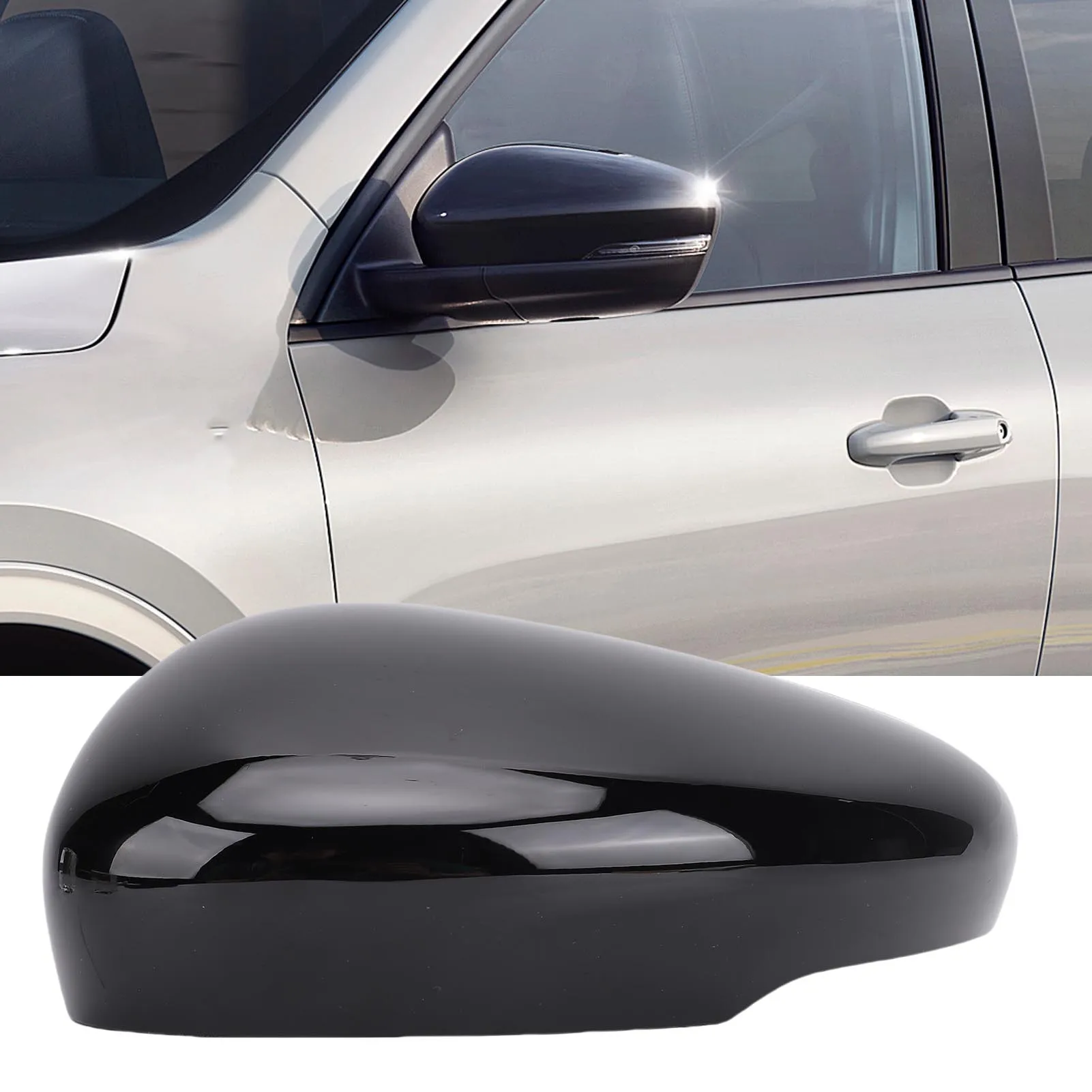 

Rearview Mirror Protective Trim Sturdy ABS Weatherproof Side Mirror Cover for Vehicle Replacement for Escape 2020-2024