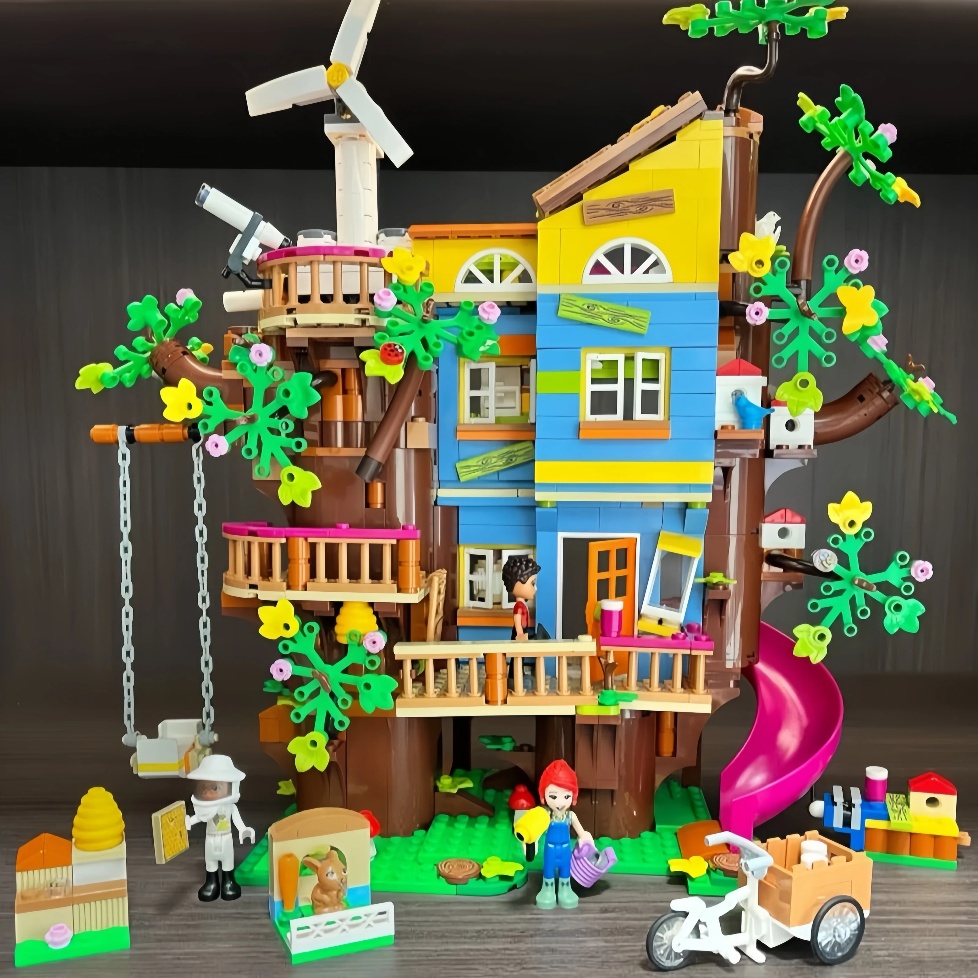 blocos-de-montar-de-alto-valor-estetico-castelo-vila-e-casa-brinquedo-educacional-de-montagem-para-meninos-e-meninas-serie-princesa