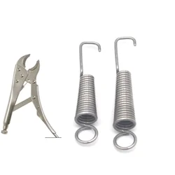 5PCS Irwins Vise Grip Repair Locking Pliers 30/40/50/55mm Length Locking Pliers Buffer Stainless Steel Extension Spring