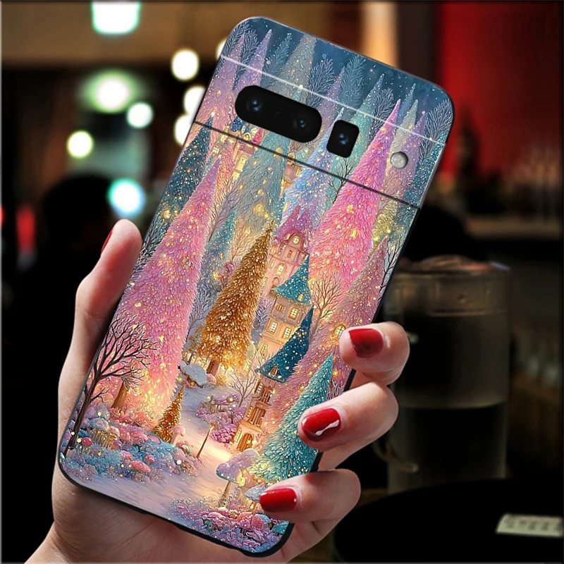 

Christmas Tree Ball Carcasa Funda Phone Case For Google Pixel 10 9 Pro XL 9A 8 7 6 Pro Pixel 8A 7A 6A Pixel 8 7 6 5 Case