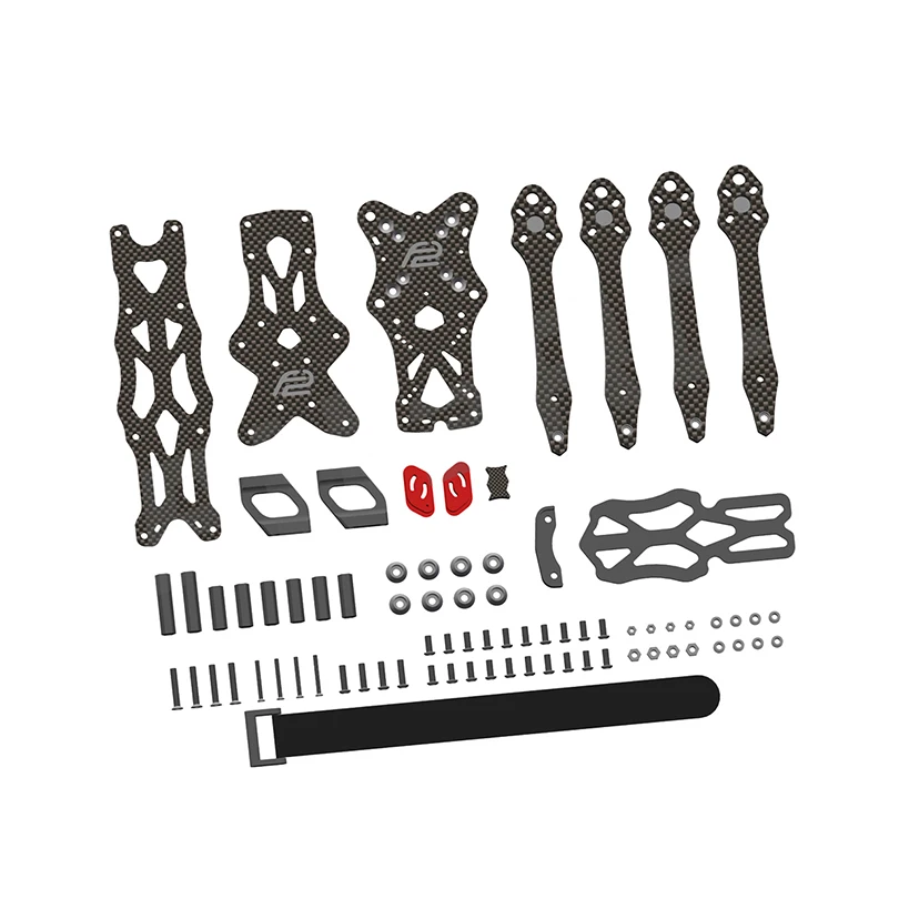 APEX EVO 225mm Frame Kit FPV RC Racing Drone Quadcopter For CADDX Vista Polar Nebula RunCam Link For O3 Air unit 2306 Motor - Image 3