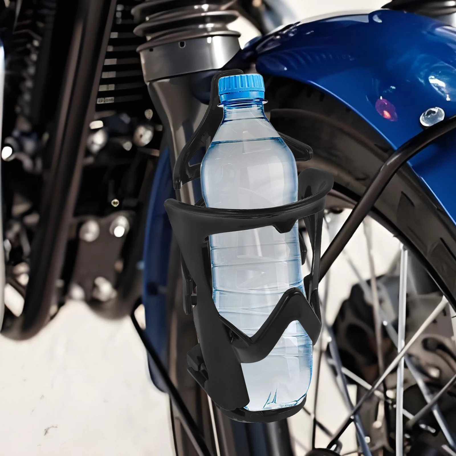 

Car Cup Holder Motorcycle Atv Electric Scooter Water Bike Beverage Mount Drinks Mugs Extendable Design Aluminum Alloy Stability