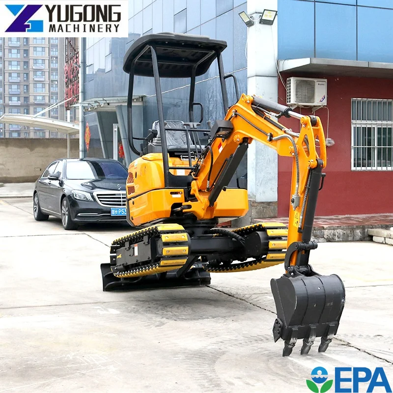 Hot Sale Small Earth-Moving Machinery CE EPA Mini 1 Ton 5 Tonne Electric Tractor Digger Excavators China Machinery Wholesale