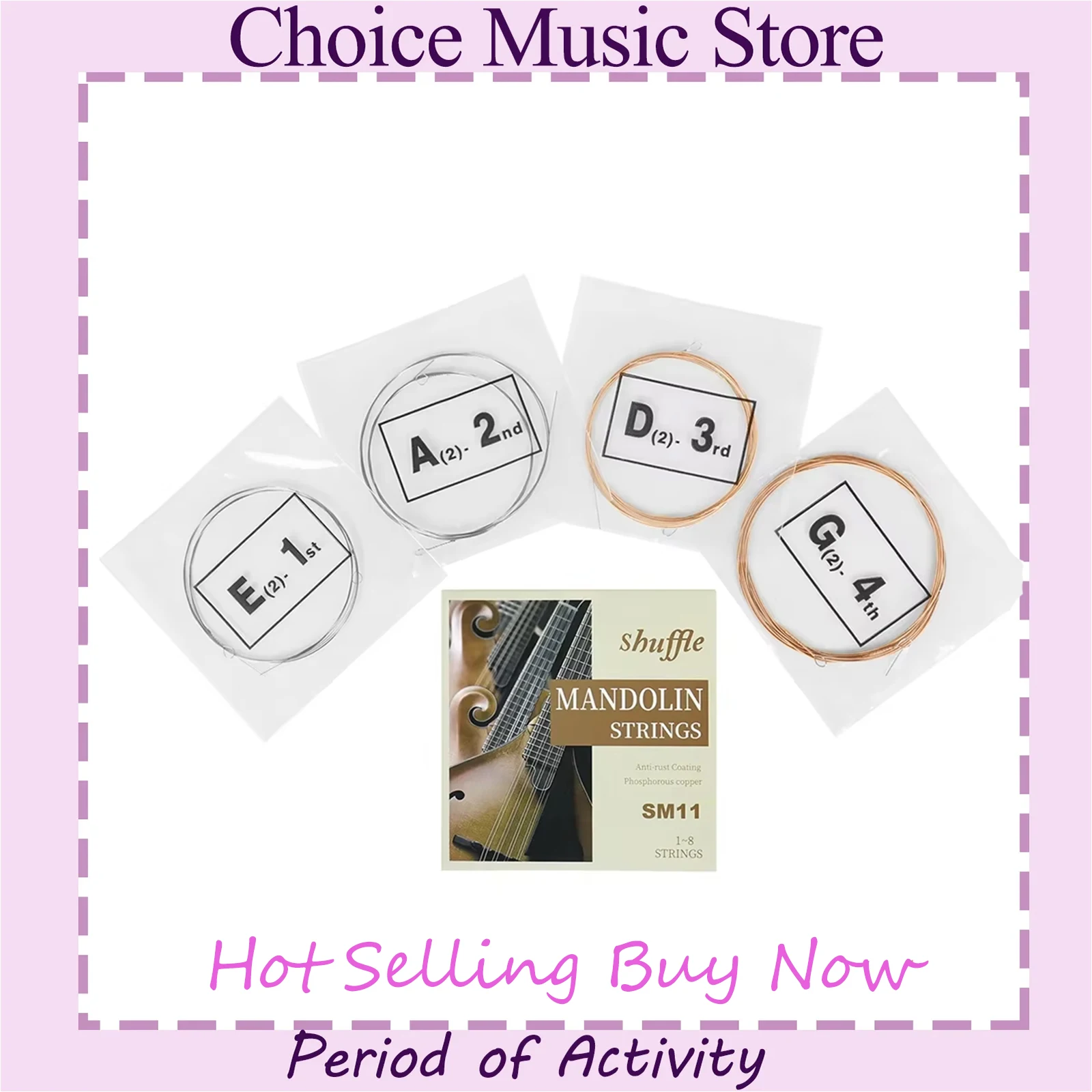 خلط المندولين سلاسل الفوسفور البرونزية طلاء مانع االصدأ المهنية المبتدئين مندولين سلسلة مندولين أجزاء الإكسسوارات