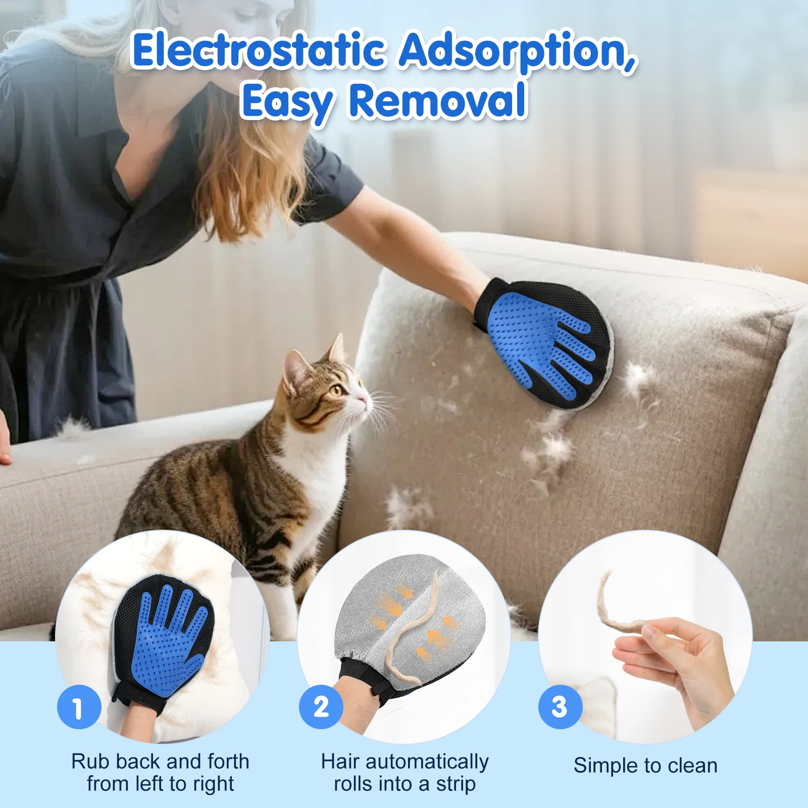 Thumbnail 3 - #37 Ranked Pet Grooming Gloves Picks in 2026