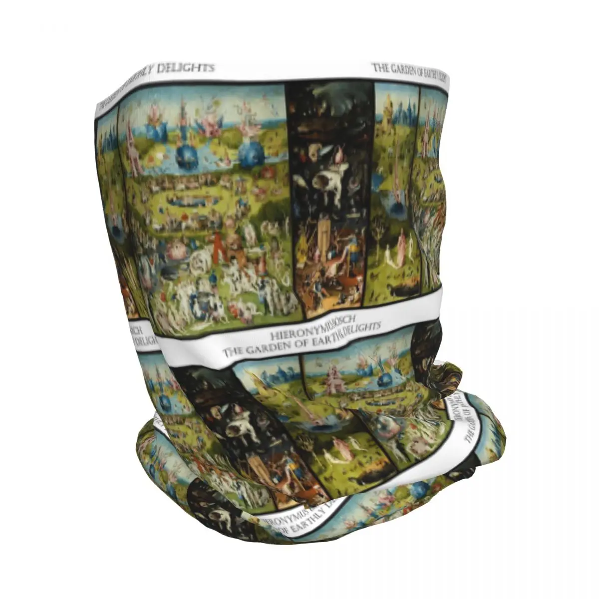 The Garden Of Earthly Delights (circa 1490-1510) By Hieronymus Bosch Bandana Neck Gaiter Face Scarf Balaclava Beanies Hat