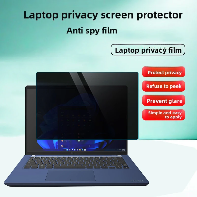 for dynabook Satellite Pro C40-K C50-K notebook X40-J C40D-B computer C50D Adhesive anti-peeping film privacy film anti-peeping